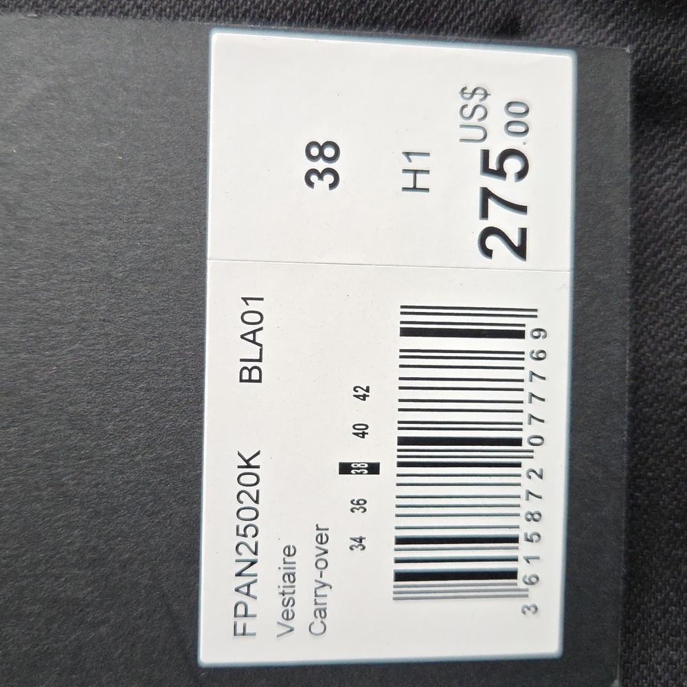 The Kooples Black Dress Pant with satin stripe - Picture 8 of 11